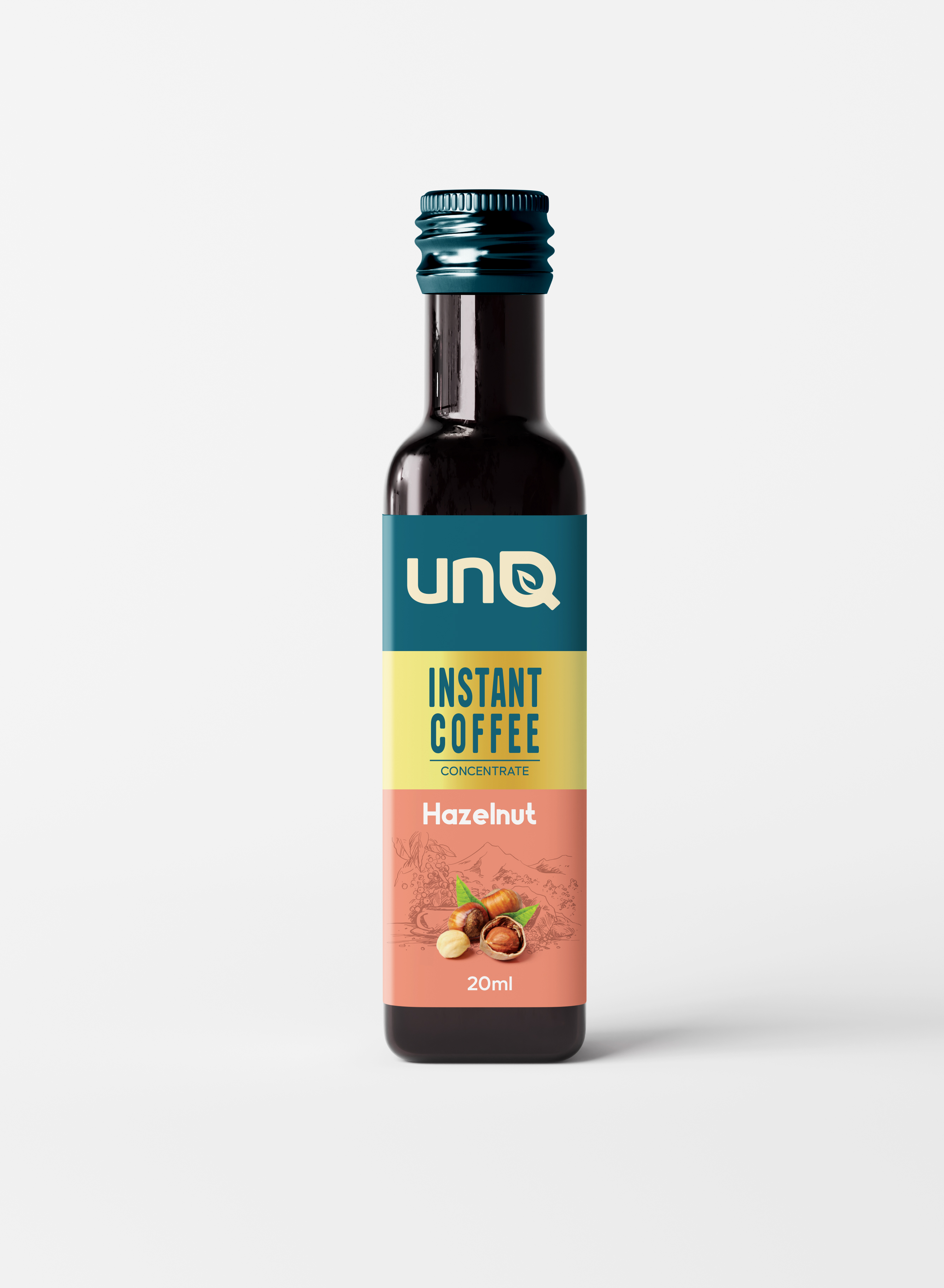Instant Coffee Decoction Concentrate Hazelnut